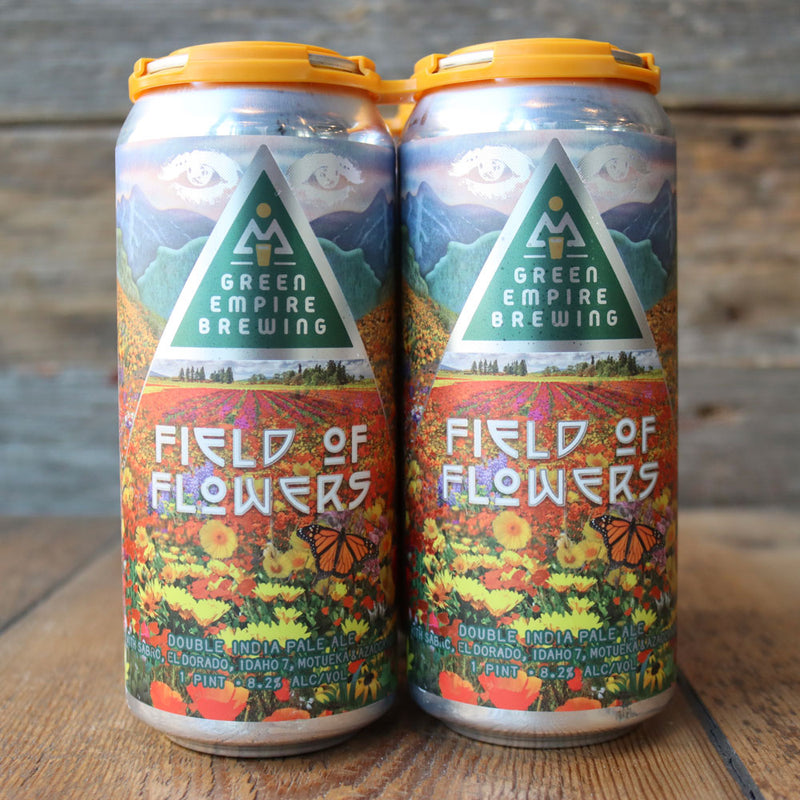 Green Empire Field Of Flowers DIPA 16 FL. OZ. 4PK Cans