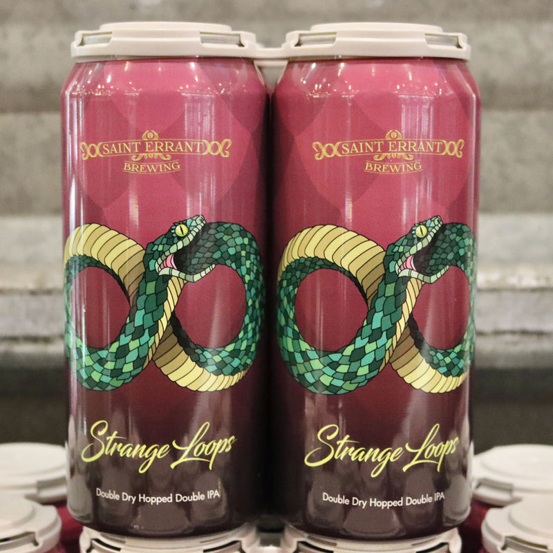 Saint Errant Strange Loops DDH DIPA 16 FL. OZ. 4PK Cans