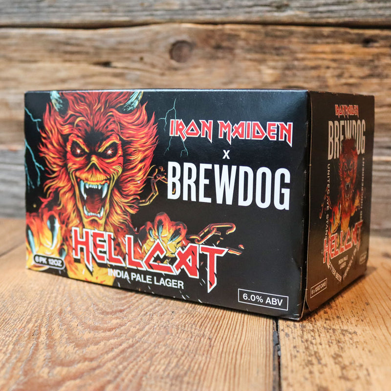 Brew Dog Iron Maiden Hell Cat IPA 12 FL. OZ. 6PK Cans