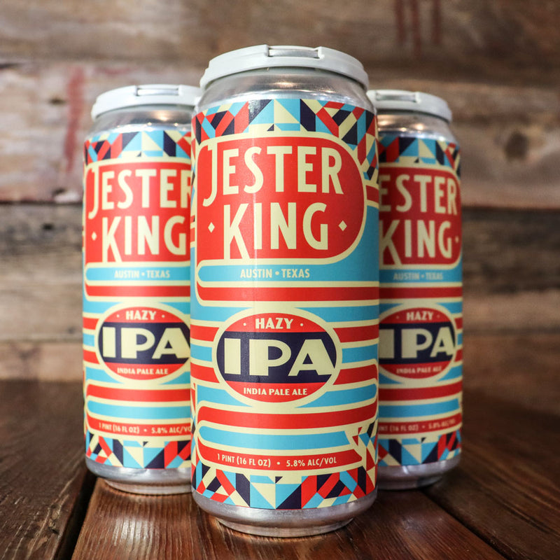 Jester King Hazy IPA 16 FL. OZ. 4PK Cans
