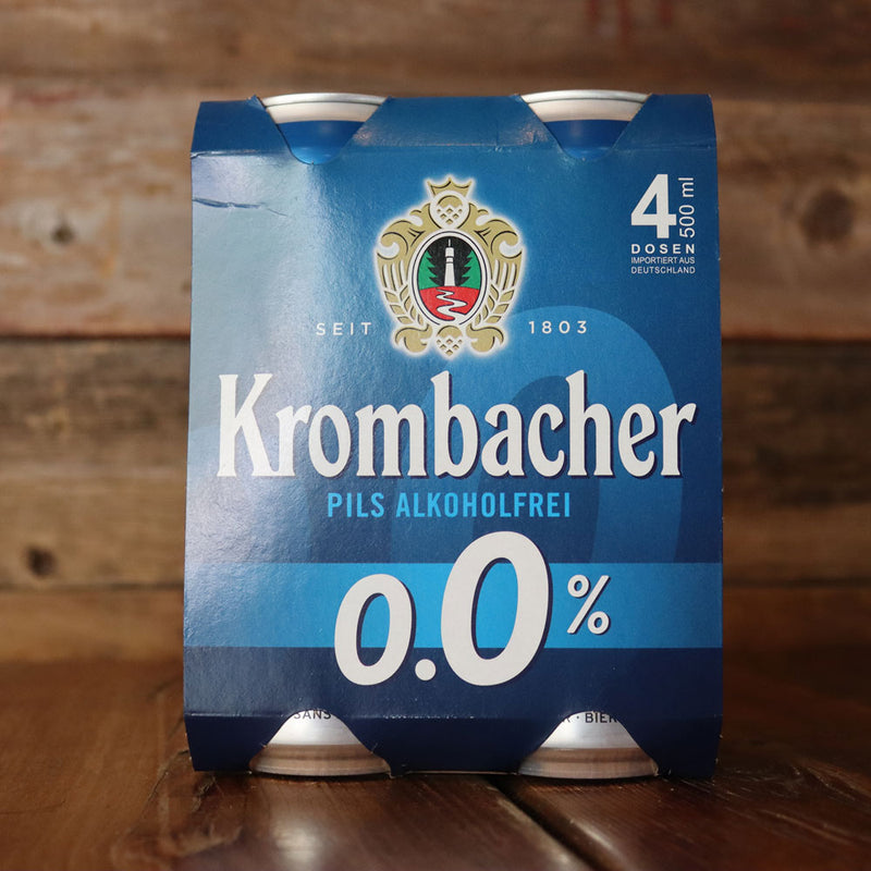 Krombacher Nonalcoholic Pils 16.9 FL. OZ. 4PK Cans