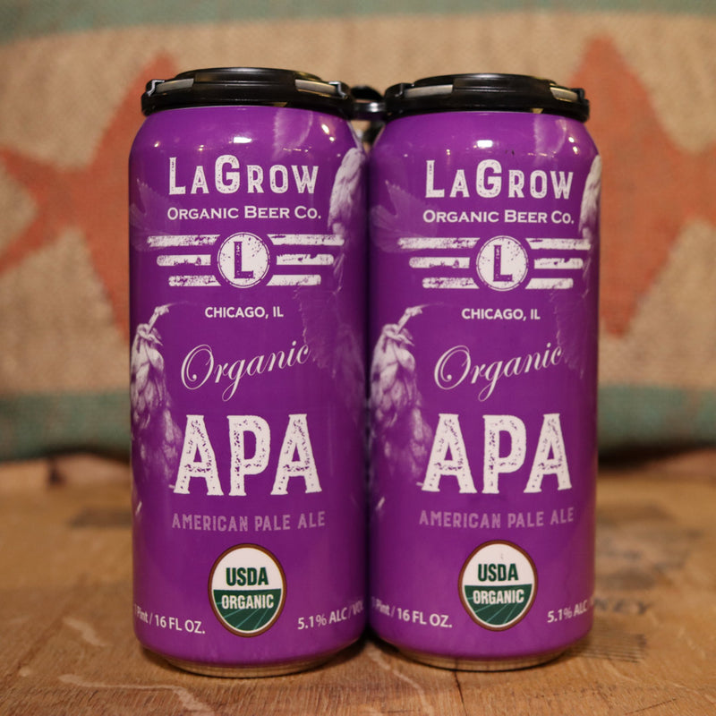 LaGrow Organic APA 16 FL. OZ. 4PK Cans