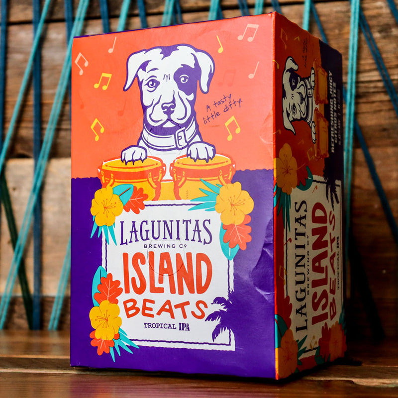 Lagunitas Island Beats Tropical IPA 12 FL. OZ. 6PK Cans