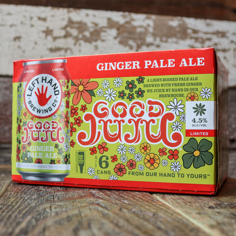 Left Hand Good Juice Ginger Pale Ale 12 FL. OZ. 6PK Cans