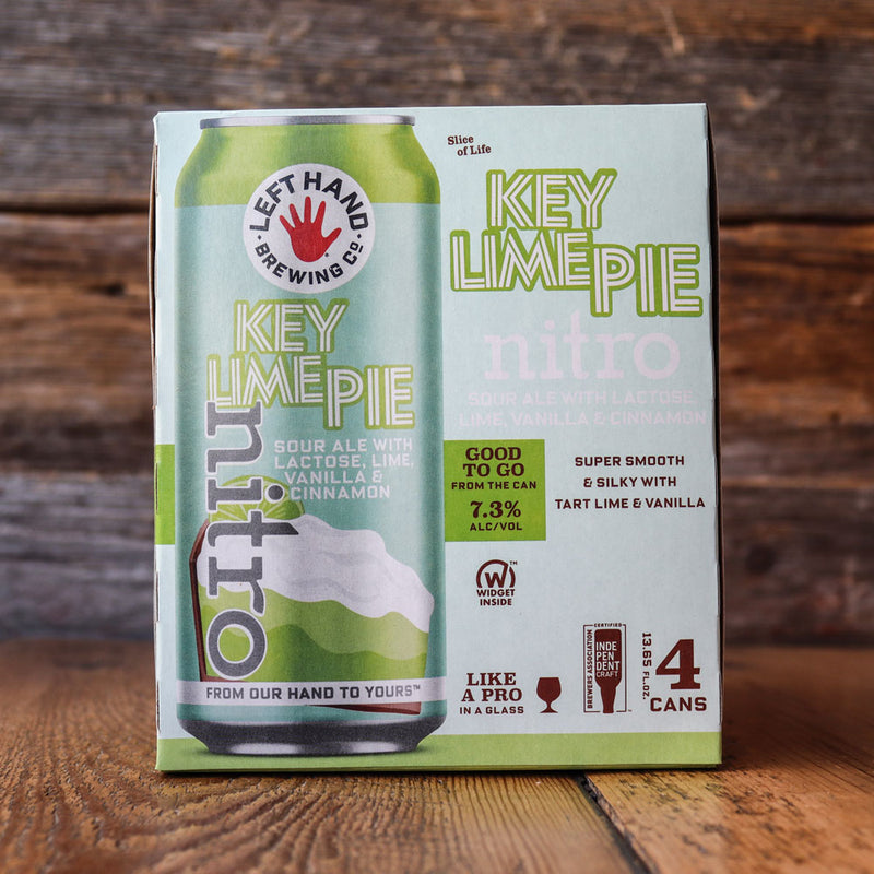 Left Hand Key Lime Pie Nitro Sour Ale 16 FL. OZ. 4PK Cans