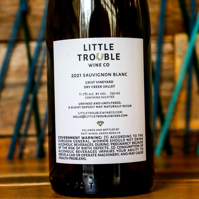 Little Trouble Whatcha doing tonight? Sauvignon Blanc California 750ml