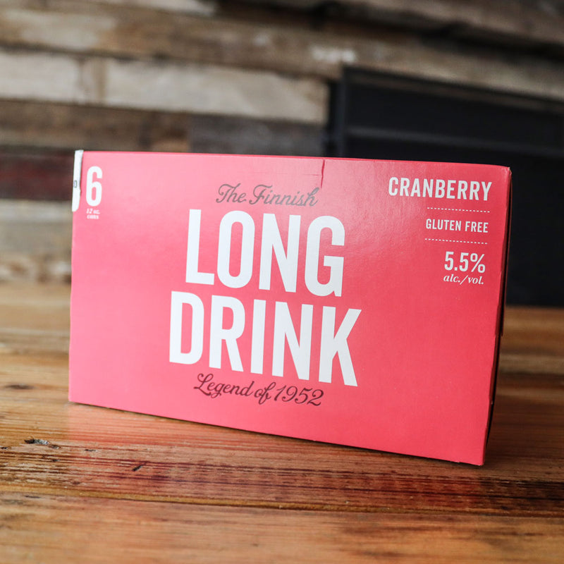 Long Drink Cranberry Soda 12 FL. OZ. 6PK Cans