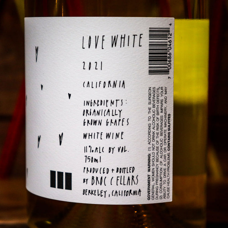 Broc Cellars Love White Blend Berkeley California 750ml