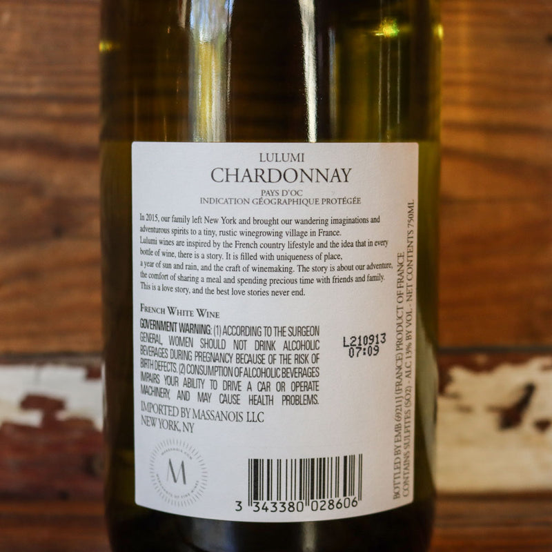 Lulumi Chardonnay France 750ml