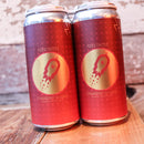 Maplewood Fizzle Drizzle Strawberry Rhubarb Imperial Fruited Sour 16 FL. OZ. 4PK Cans