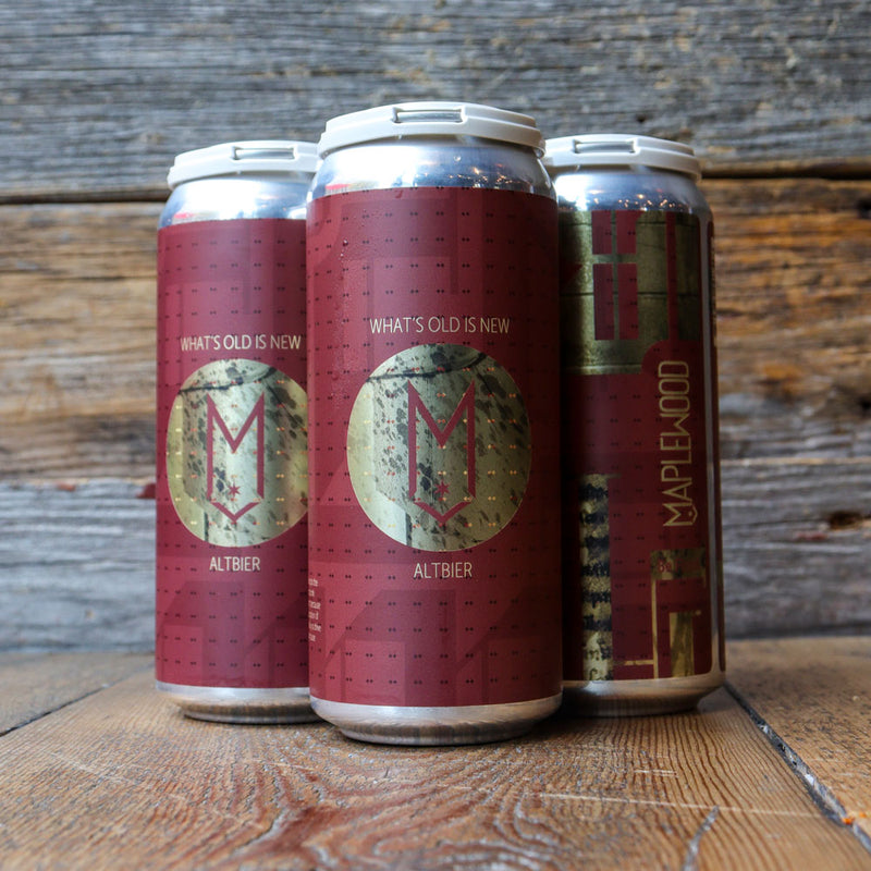 Maplewood What's Old Is New Altbier 16 FL. OZ. 4PK Cans