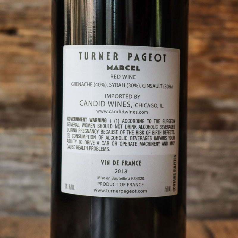 Turner Pageot Marcel Red Blend France 750ml