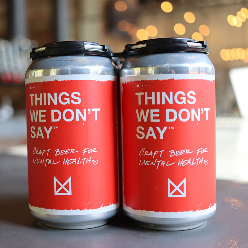 Marz Things We Don't Say NEIPA 12 FL. OZ. 4PK Cans