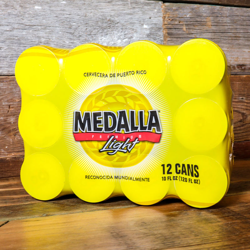 Medalla Light Lager 10 FL. OZ. 12 PK Cans