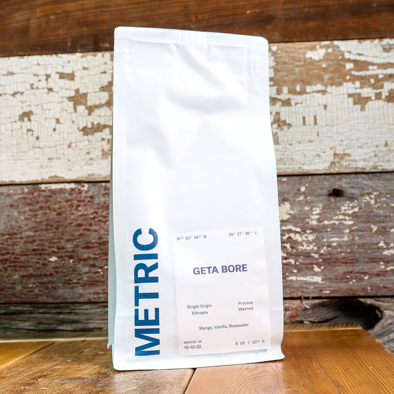 Metric Coffee Ethiopia Geta Bore 8oz Bage