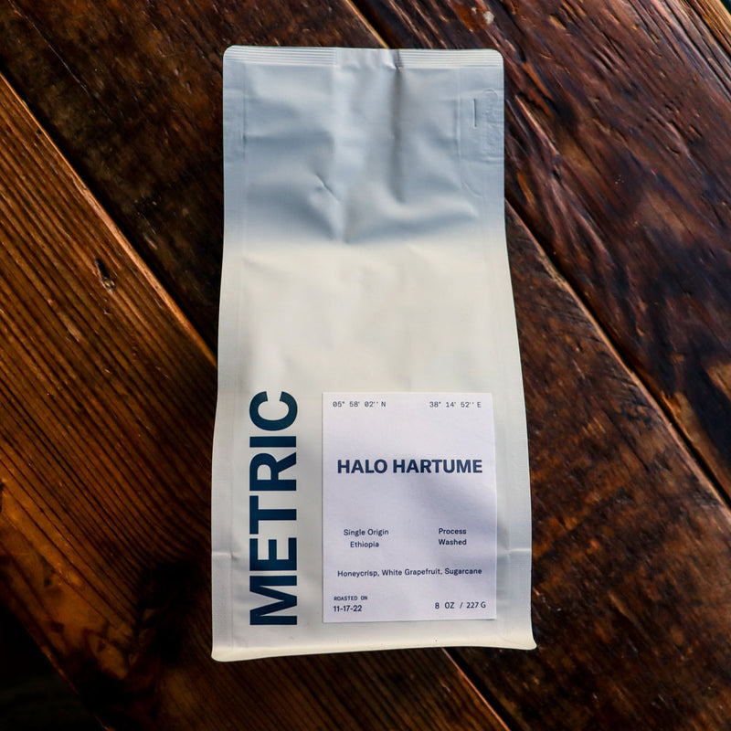 Metric Coffee Ethiopia Halo Hartume 8oz Bag