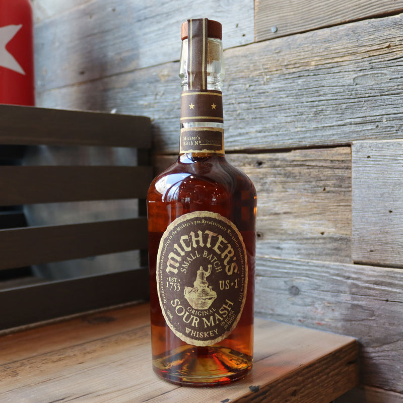 Michter's Small Batch Sour Mash Whiskey 750ml.