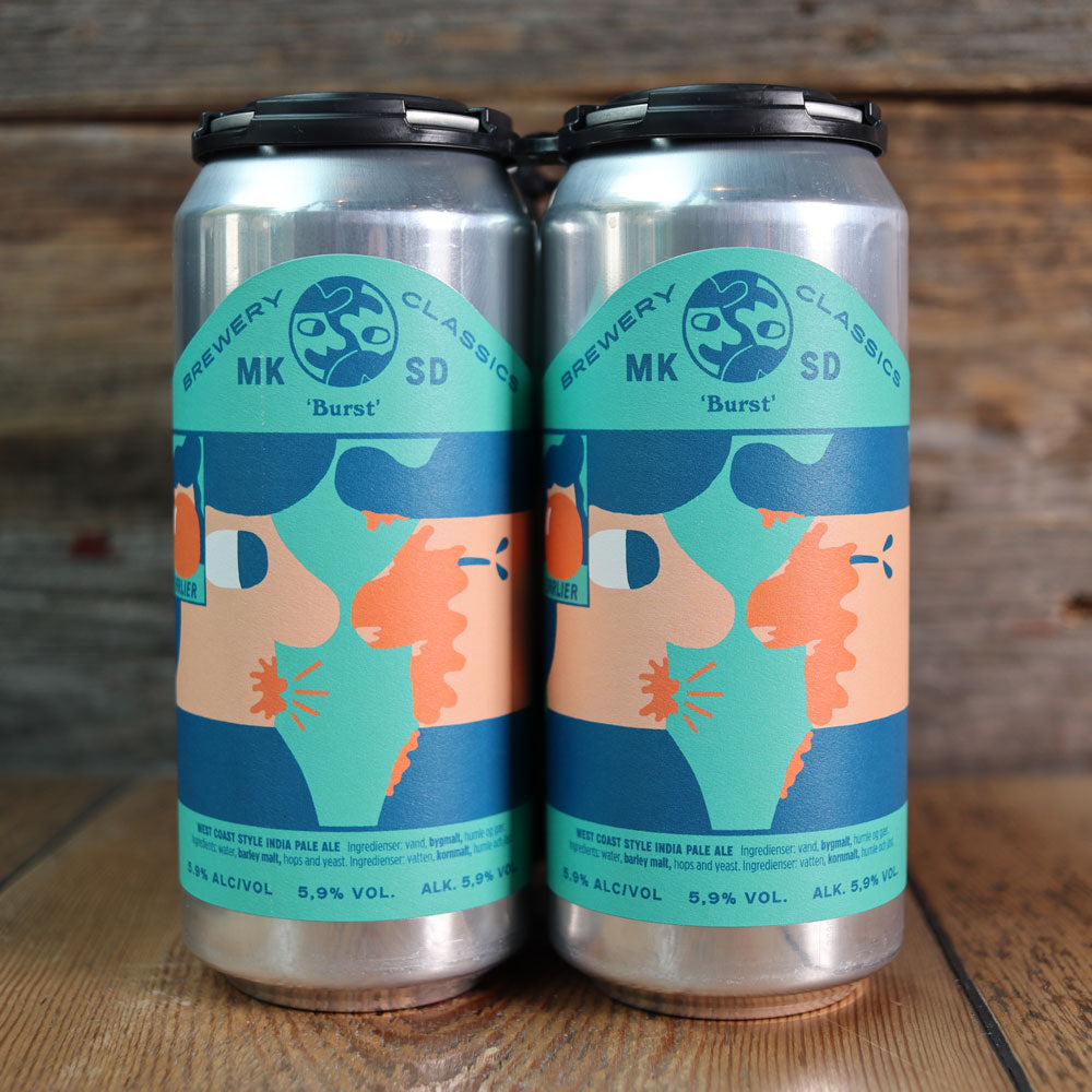 Mikkeller Burst West Coast IPA 16 FL. OZ. 4PK Cans