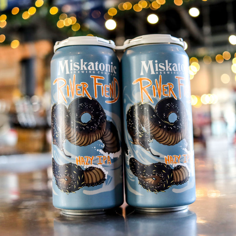 Miskatonic River Fiend Hazy IPA 16 FL. OZ. 4PK Cans