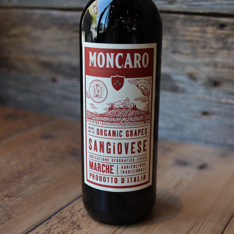 Moncaro Sangiovese Marche Red Wine Italy 750ml