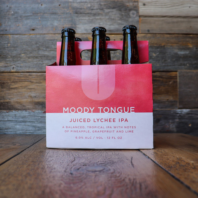 Moody Tongue Juiced Lychee IPA 12 FL. OZ. 6PK