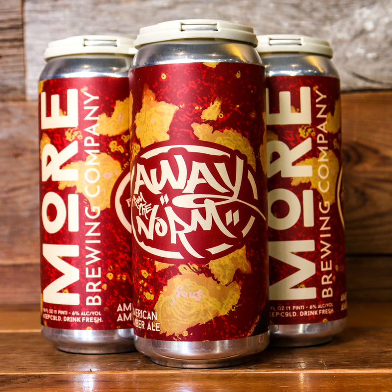 MORE Away From The Norm Amber Ale 16 FL. OZ. 4PK Cans