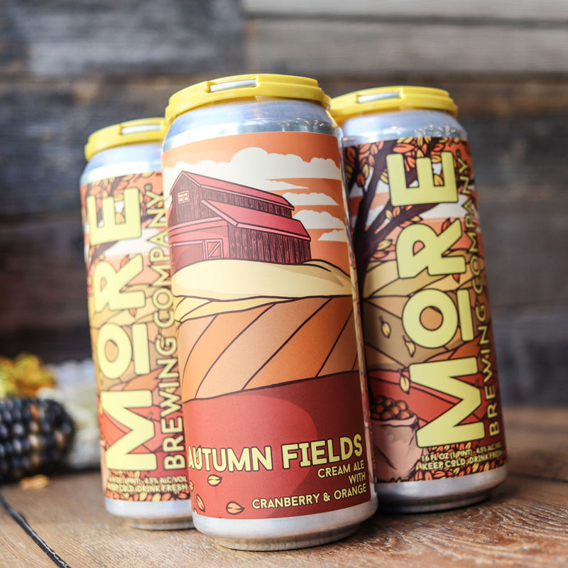 More Autumn Fields Cream Ale 16 FL. OZ. 4PK Cans