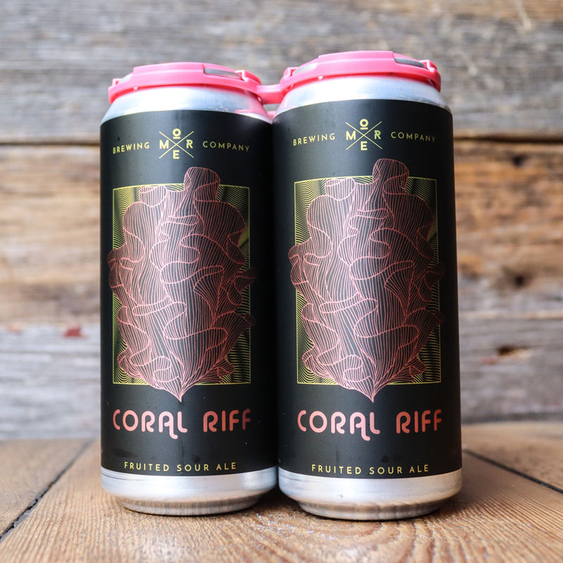 More Coral Riff Fruited Sour Ale 16 FL. OZ. 4PK Cans