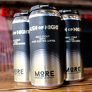 MoRE Hush of Night Milk Stout with Dark Matter Coffee 16 FL. OZ. 4PK Cans