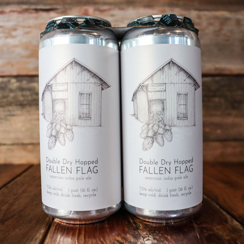 Narrow Gauge DDH Fallen Flag American IPA 16 FL. OZ. 4PK Cans