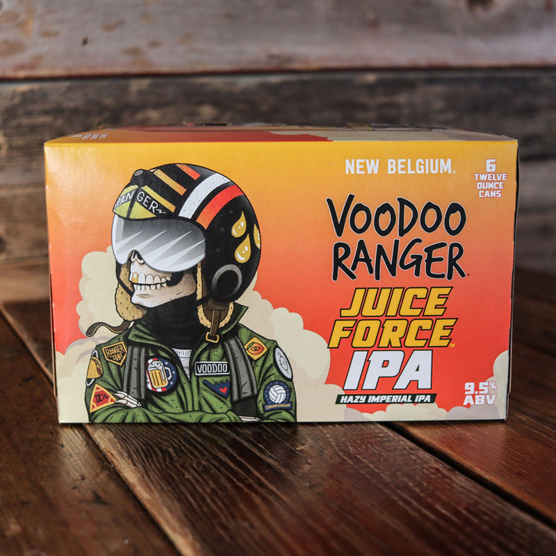 New Belgium Voodoo Ranger Juice Force Hazy Imperial IPA 12 FL. OZ. 6PK Cans