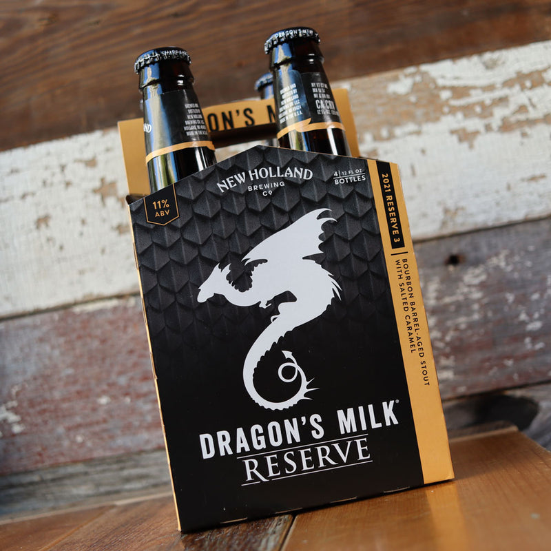 Dragon's Milk Reserve BBA Stout With Salted Caramel 12 FL. OZ. 4PK