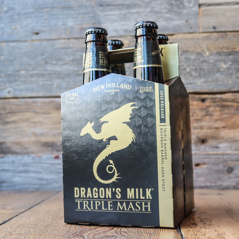 New Holland Dragon's Milk Triple Mash BBA Stout 12 FL. OZ. 4PK