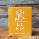 No Fine Print Wine Co. Lil Fizz White Wine Napa California 250ml 4PK Cans