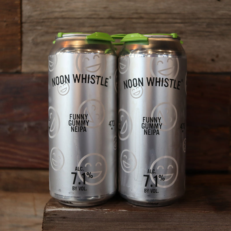 Noon Whistle Funny Gummy NEIPA 16 FL. OZ. 4PK Cans