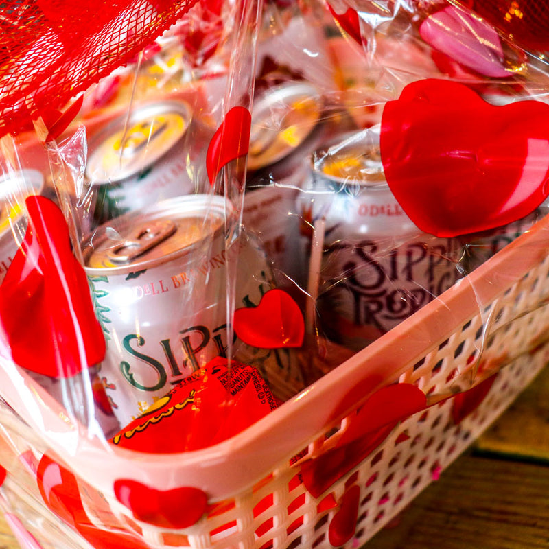 Odell Sippin' Valentine Variety Basket 6PK
