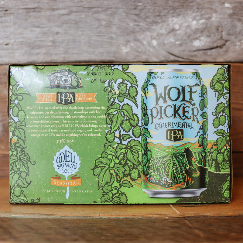 Odell Wolf Picker Experimental IPA 12 FL. OZ. 6PK Cans