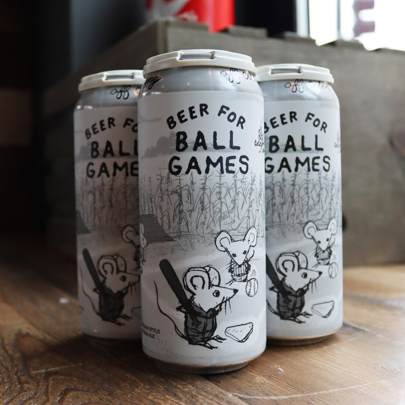Off Color Beer For Ball Games Cream Ale 16 FL. OZ. 4PK Cans