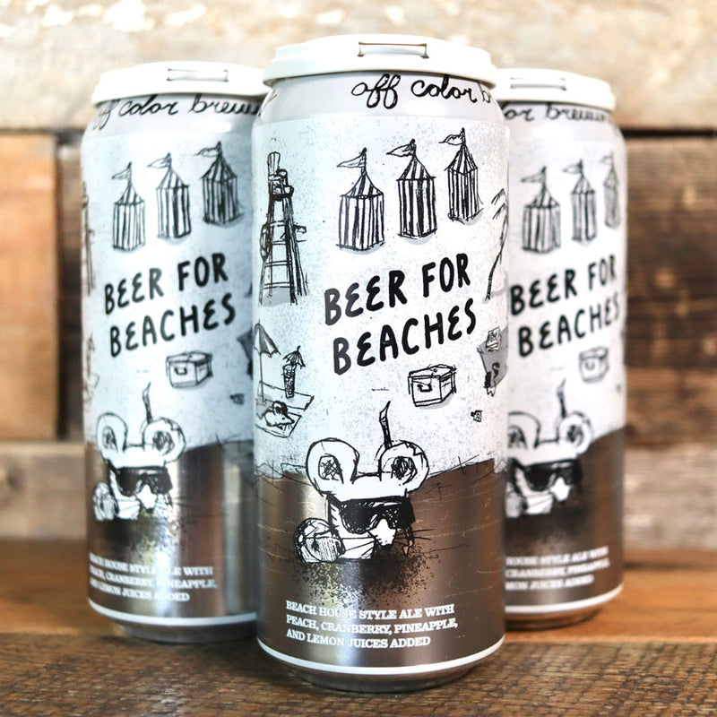 Off Color Beer For Beaches Ale 16 FL. OZ. 4PK Cans