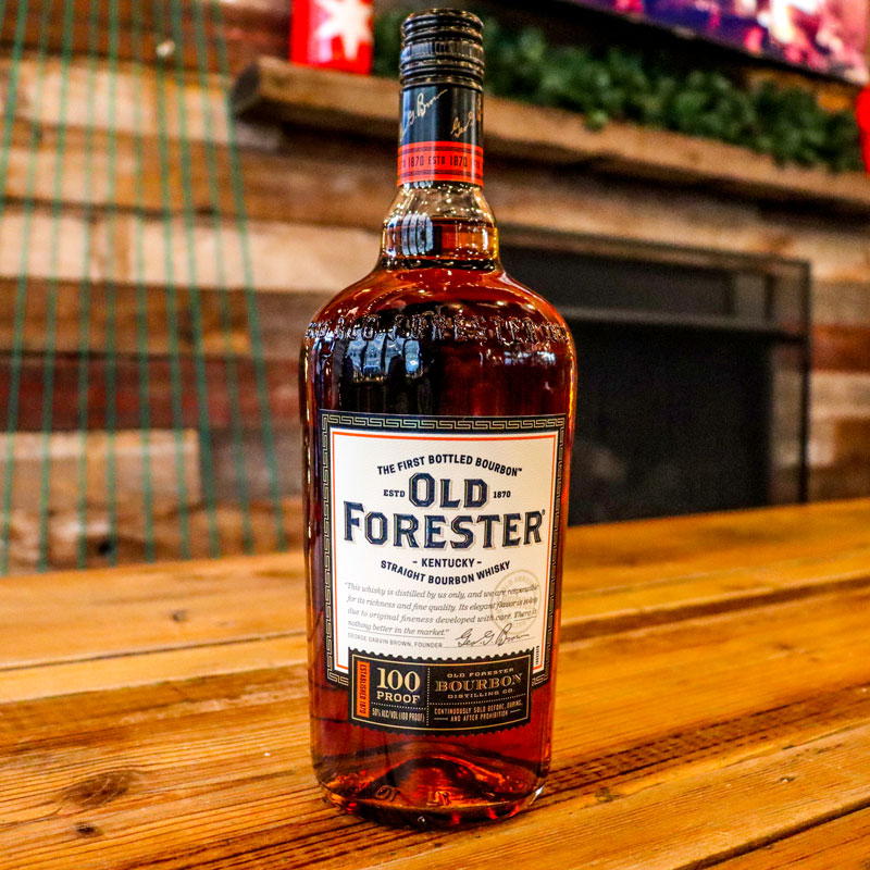 Old Forester Bourbon Whiskey 100 Proof 1 Liter