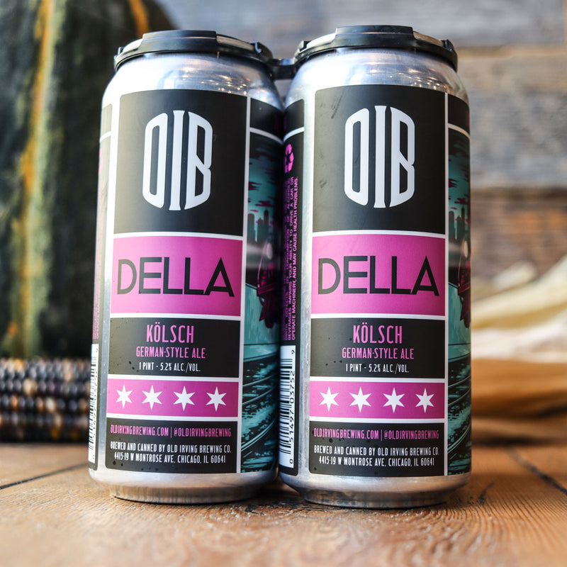 Old Irving Della Kolsch 16 FL. OZ. 4PK Cans