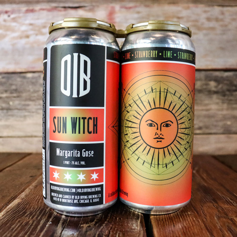 Old Irving Sun Witch Margarita Gose 16 FL. OZ. 4PK Cans