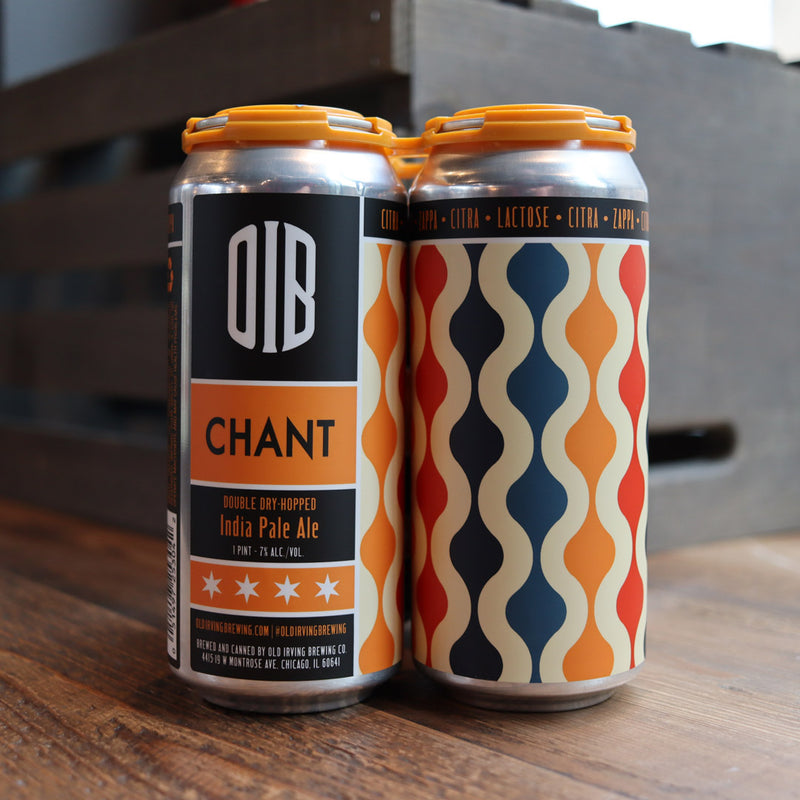 Old Irving Chant DDH IPA 16 FL. OZ. 4PK Cans