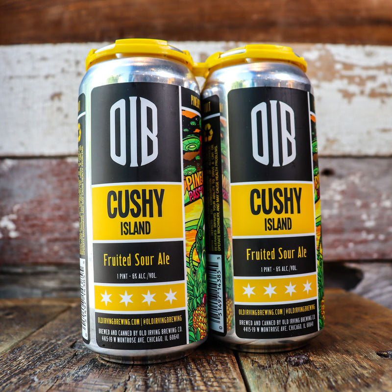 Old Irving Cushy Island Fruited Sour Ale 16 FL. OZ. 4PK Cans