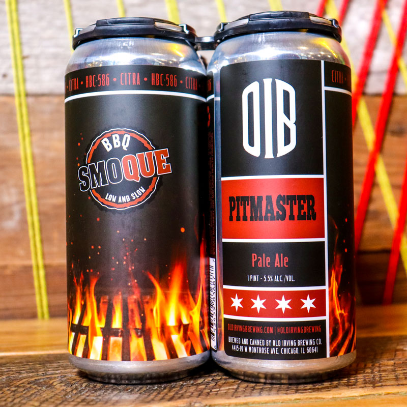 Old Irving Pitmaster Pale Ale 16 FL. OZ. 4PK Cans