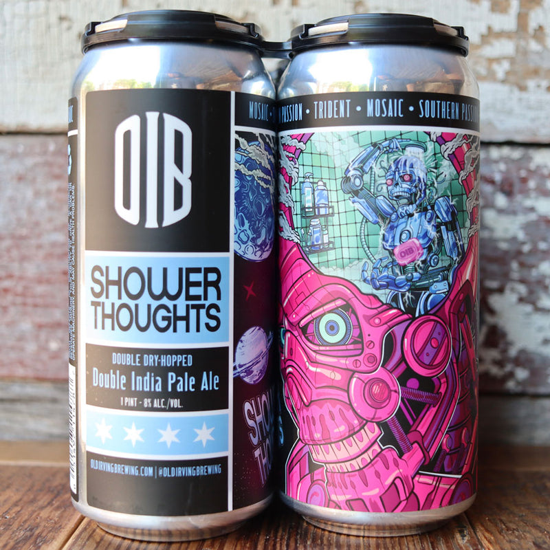 Old Irving Shower Thoughts DDH DIPA 16 FL. OZ. 4PK Cans