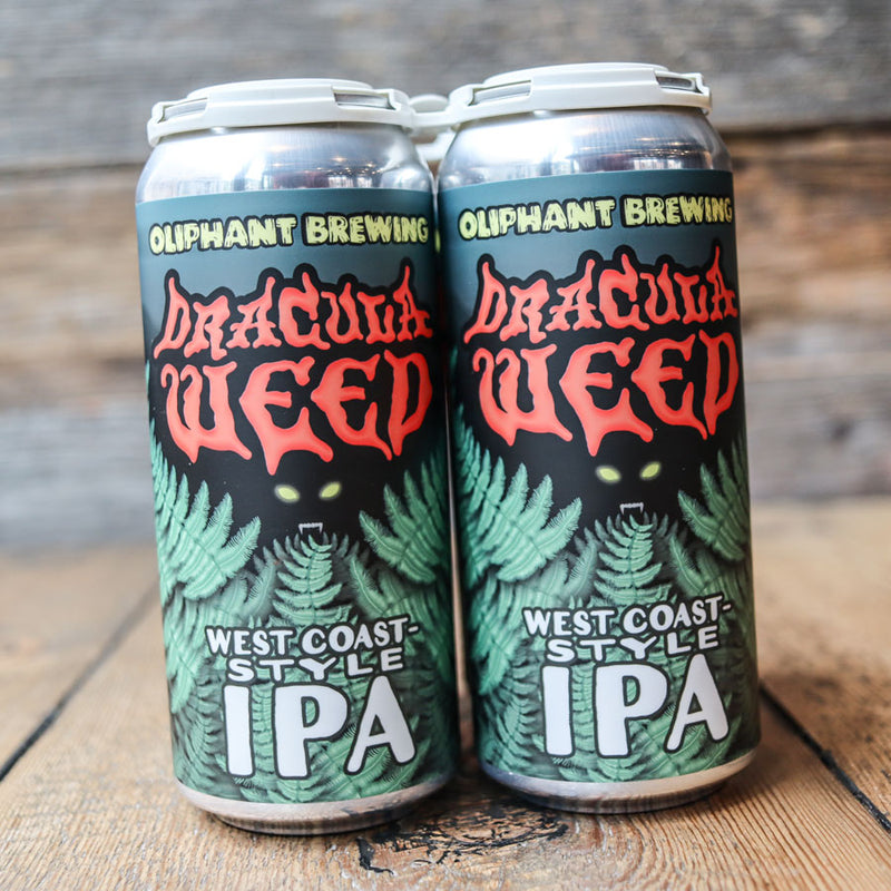 Oliphant Dracula Weed West Coast Style IPA 16 FL. OZ. 4PK Cans