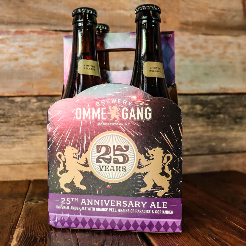 Ommegang 25th Anniversary Ale Imperial Amber Ale 12 FL. OZ. 4PK