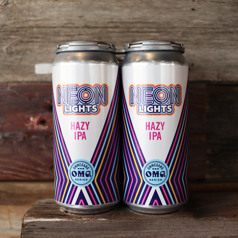 Ommegang Neon Lights Hazy Session IPA 16 FL. OZ. 4PK Cans