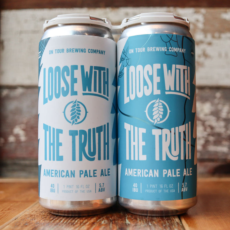 On Tour Loose With The Truth American Pale Ale 16 FL. OZ. 4PK Cans